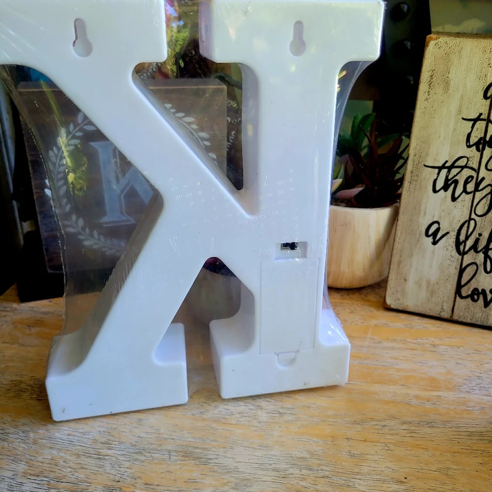 Illuminated Letter 'K' LED Marquee Light